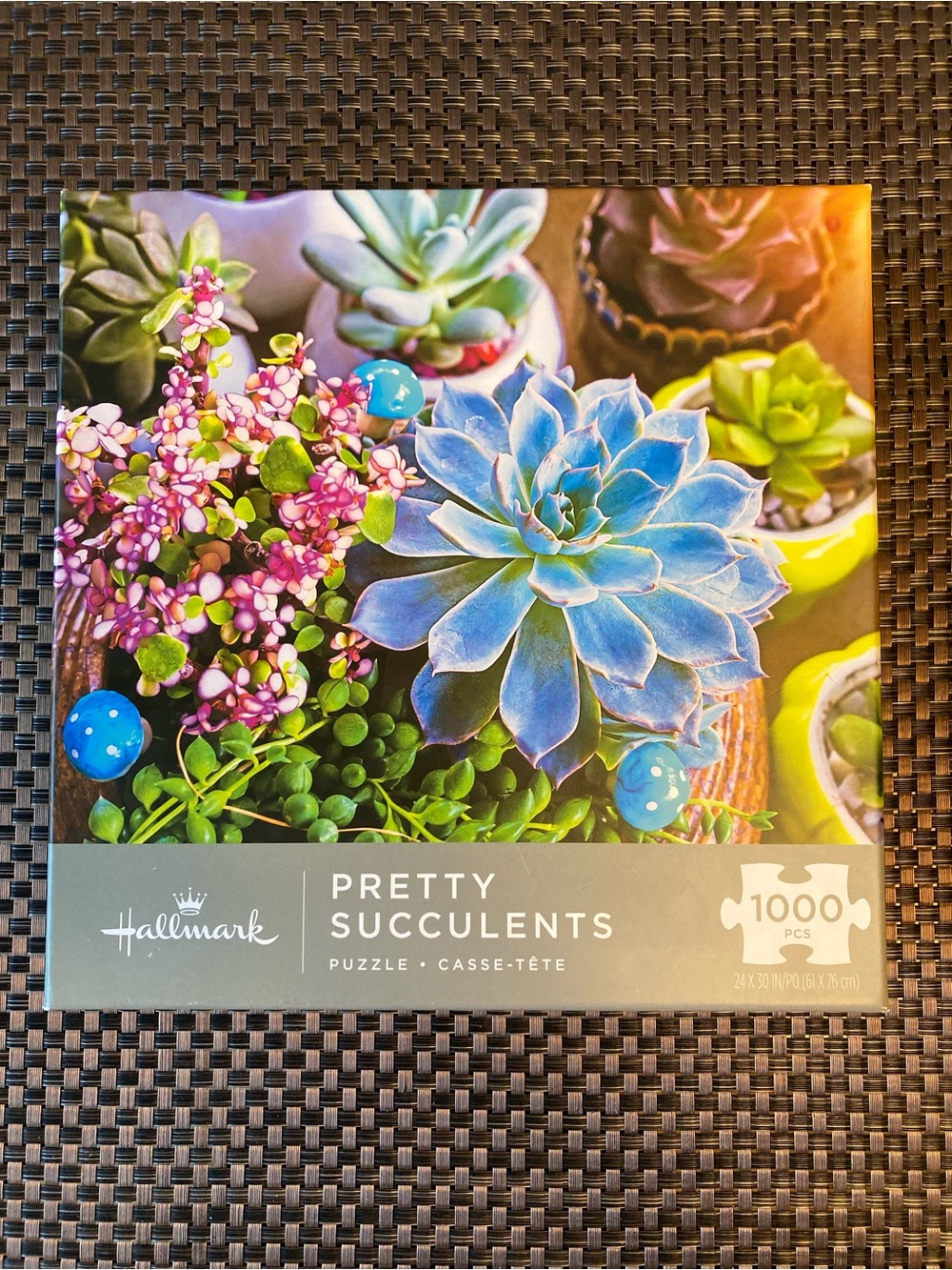 50% OFF if Bundled / Hallmark Pretty Succulents 1,000-Piece Puzzle